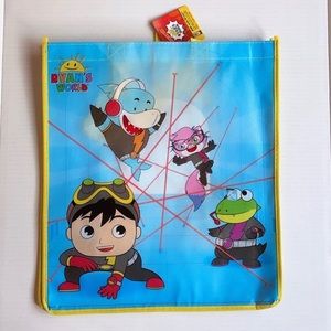 Ryans World characters tote bag